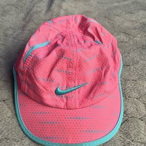 Nike Teal and Pink Dri-FIT Cap